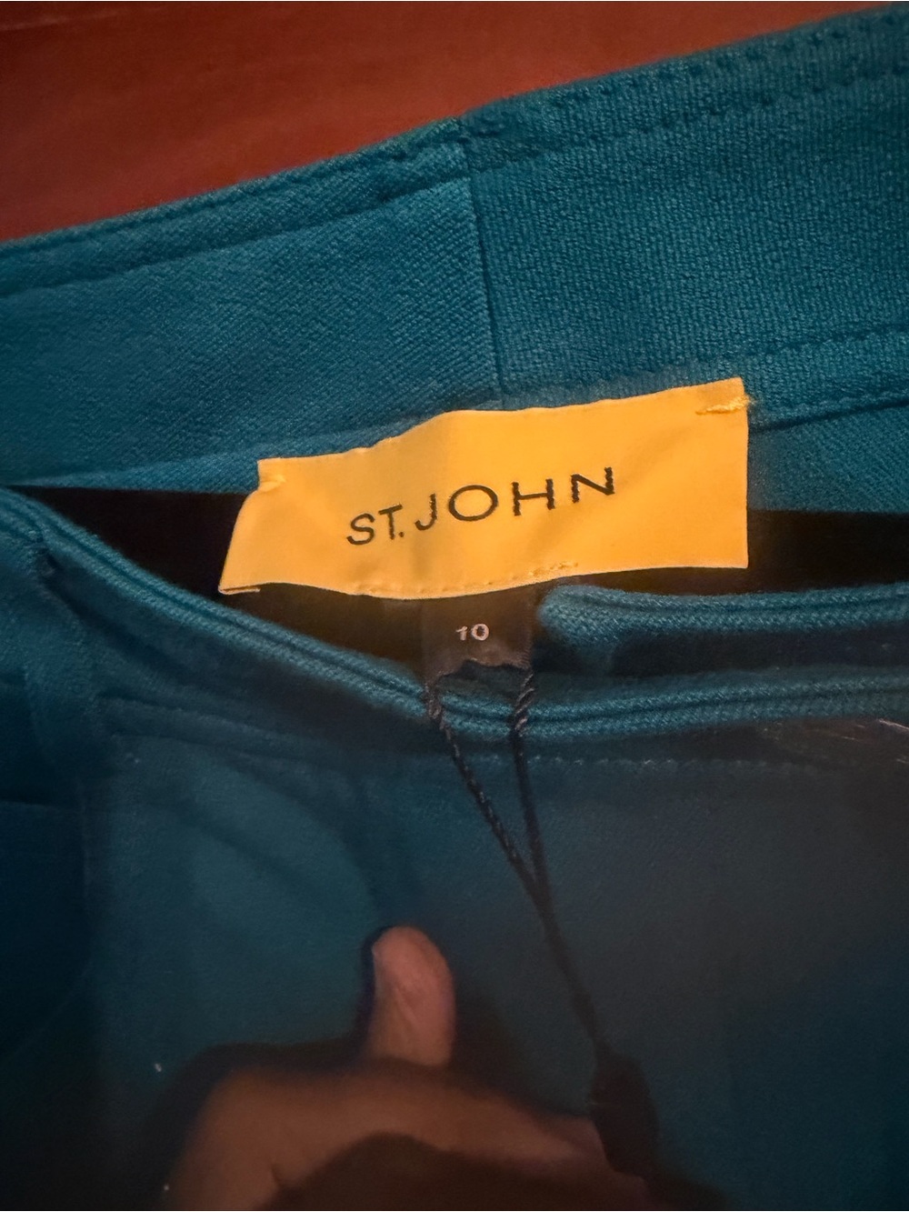 St. John Teal Pants
